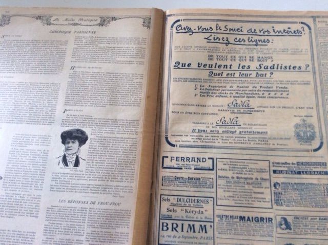 Riviste & Magazine: Journal sur la Mode 1909 – Usato da Genève venduto da edelweiss1900 8