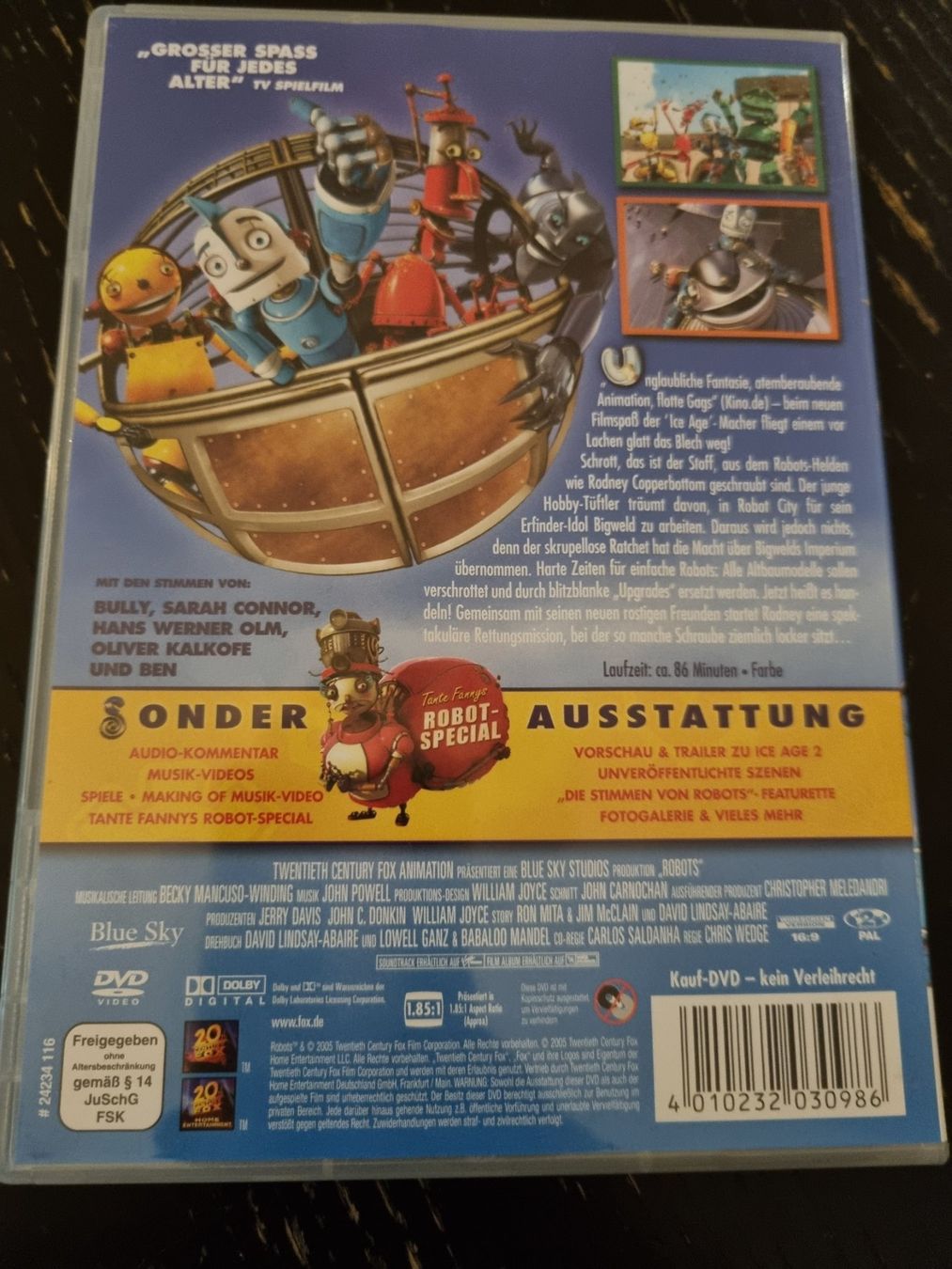 Tous les DVDs: DVD Film Robots – D'occasion à Kaiseraugst par muggel27 1