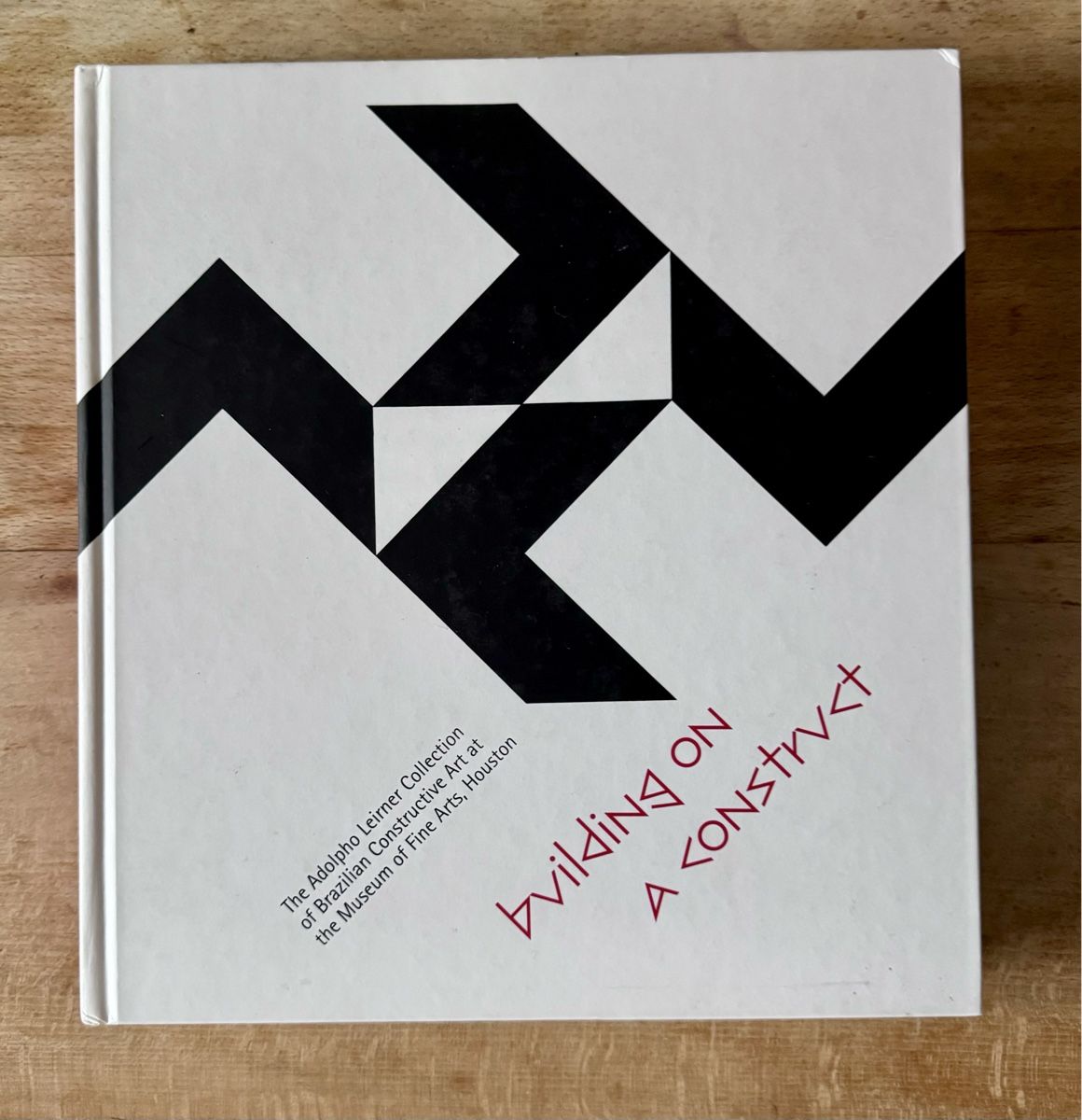 Bücher: Art book „Building on a construct” – Gebraucht aus Zürich von pulapula