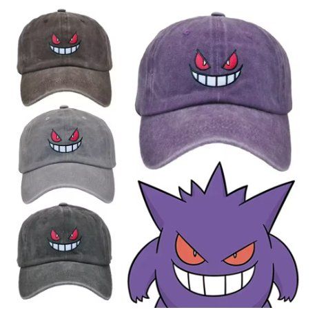 Copricapi, berretti & cappellini: Baseball Cap Pokemon Gengar – Nuovo e nell'imballaggio originale da Hohentannen venduto da TeamMagma