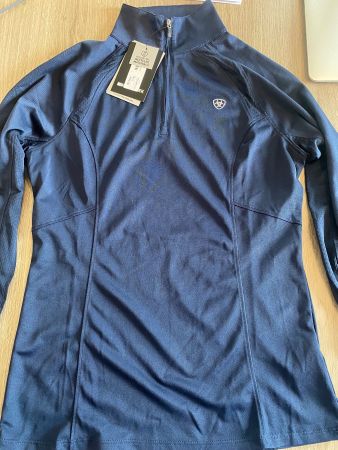 Neu - Ariat Sunstopper Shirt 2.0, Gr.S, Navy