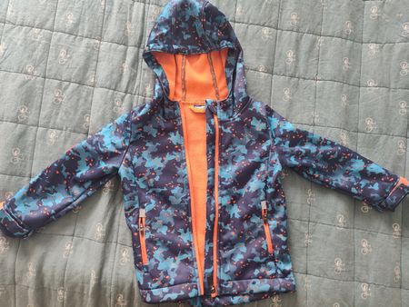 Lupilu Kinder Softshelljacke Tarnmuster Gr 86/92 NEU
