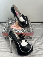 Bordello Burlesque Plateau Heel Pumps Gr 36 Neu