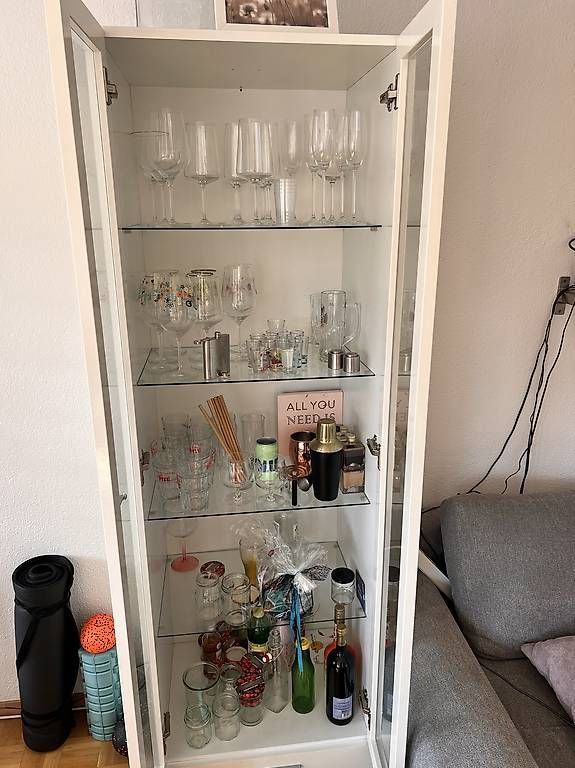 Vitrines: Glasvitrine weiss  – D'occasion à Zürich par max_j8tw 1