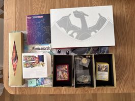 UPC Charizard Ultra Premium Collection Box EN geöffnet 3