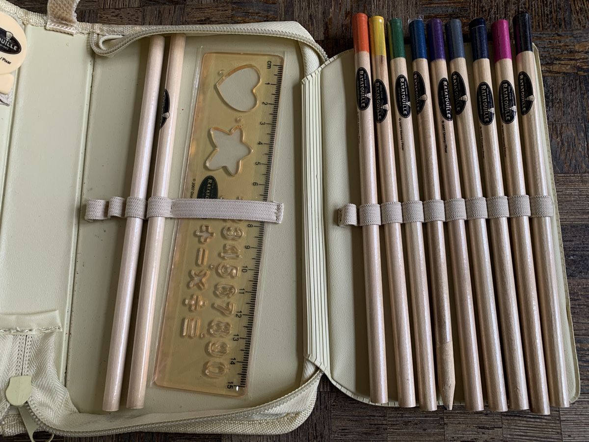 Schüler-Etuis: Etui von Ratatoille mit Inhalt – Neu (gemäss Beschreibung) aus Thun von mar_6vkg 2