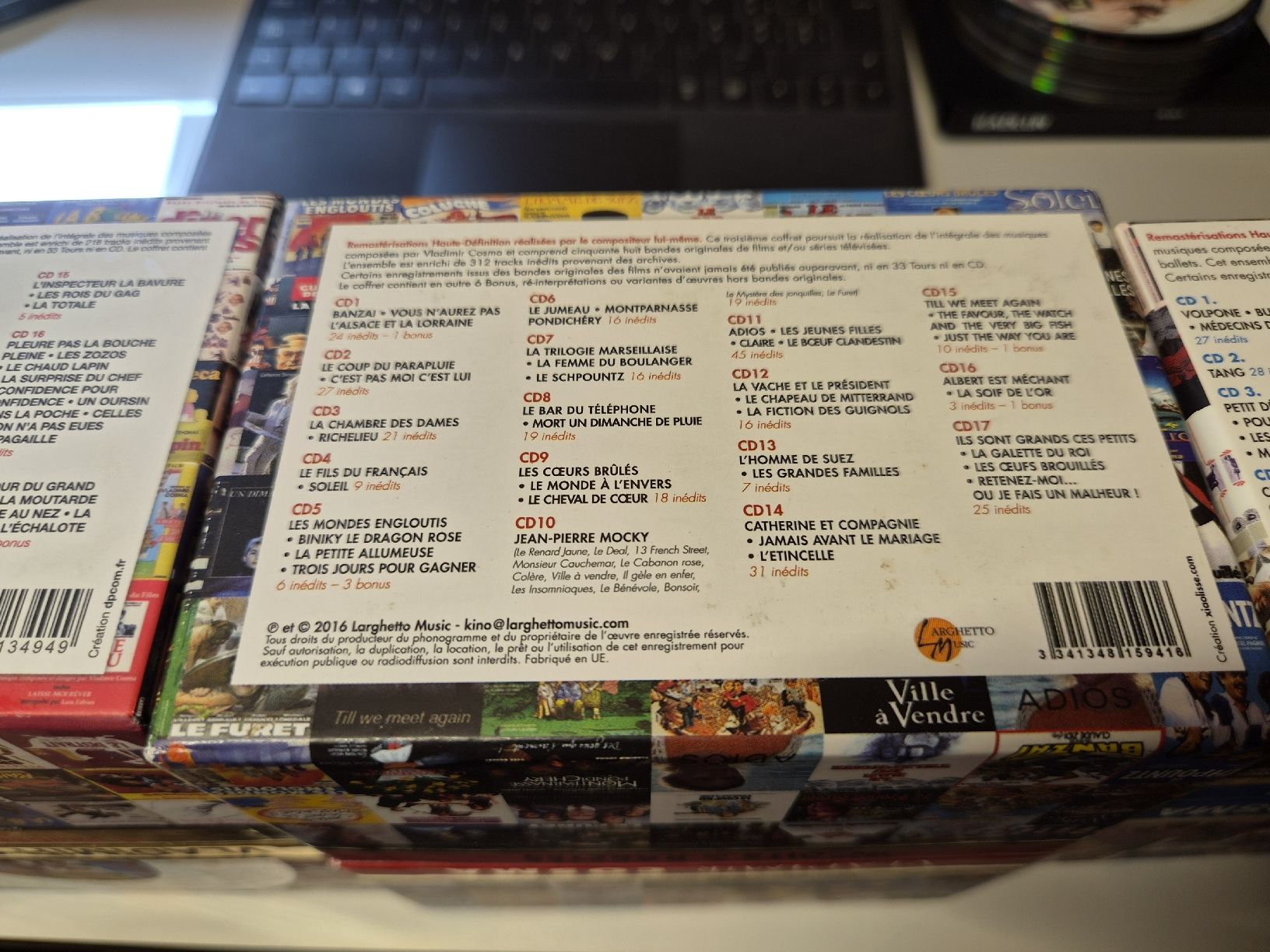 CD: VLADIMIR COSMA - 4 coffrets 63 CD – Nuovo (secondo la descrizione) da Yverdon-les-Bains venduto da sac_8ztx 6