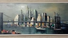 Gemälde Manhattan Vintage