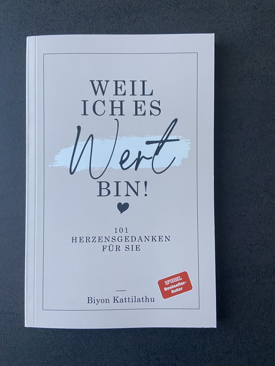 Libri: Buch - weil ich es Wert bin – Nuovo (secondo la descrizione) da Dielsdorf venduto da lor_j5qt