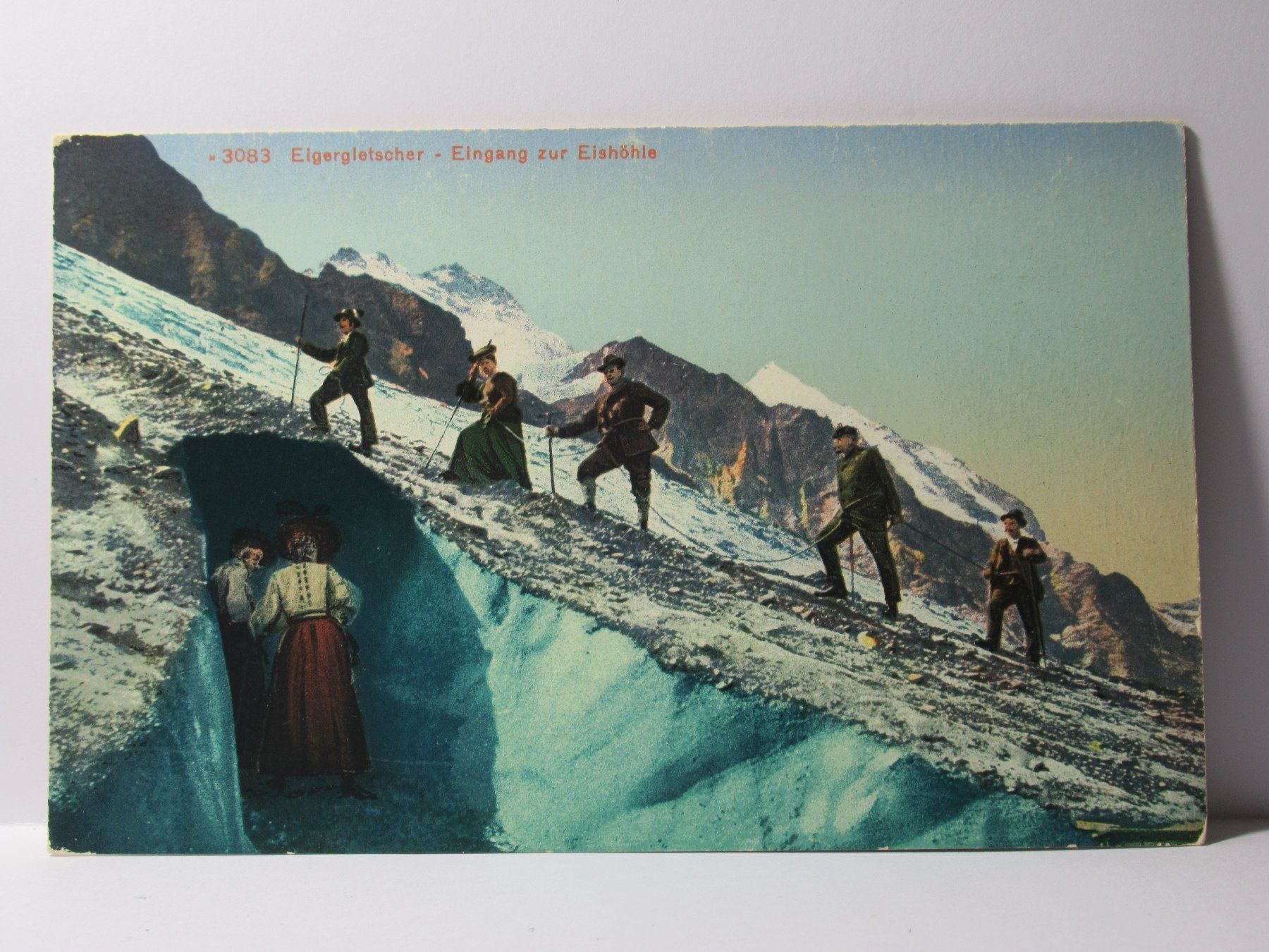 Cartoline postali: Eigergletscher , Eingang zur Eishöhle – Nuovo (secondo la descrizione) da Grenchen venduto da Bluemchen1900