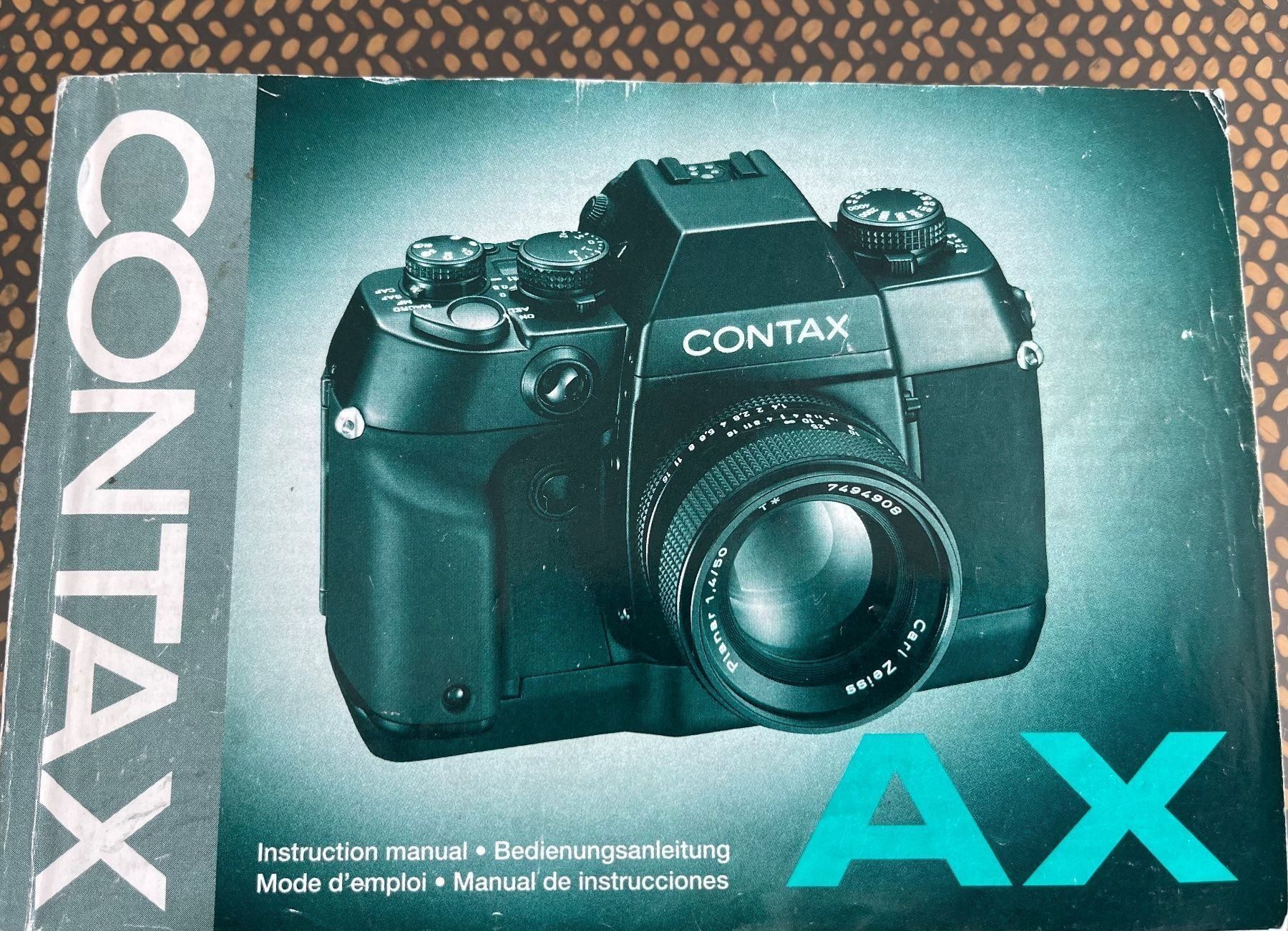 Kamera: RARE LOT Konvolut CONTAX AX + 4 Obj. + 2 Flasch – Gebraucht aus Lausanne von asdyx 9