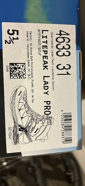 Meindl Scarpe da donna: Meindl Litepeak Lady Pro GTX – Nuovo (secondo la descrizione) da Sugiez venduto da Scout.Outlet 4