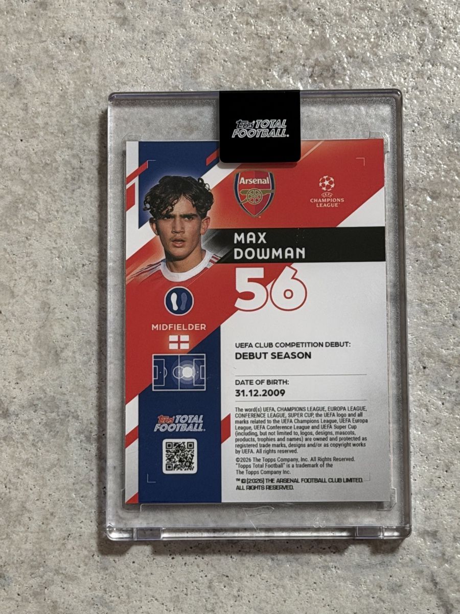 Topps Sammelbilder & Trading cards: Max Dowman Rookie 39/50 - Topps – Neu (gemäss Beschreibung) aus Kaiseraugst von 420n 1