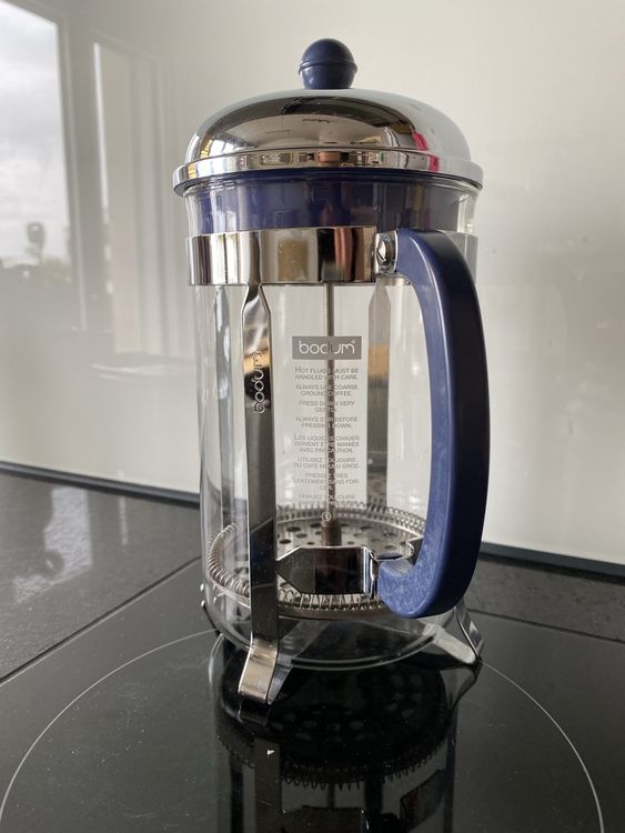 Blackmoor French Press Kaffeemaschine 600ml - Borosilikatglas Mit Edelstahlfilter