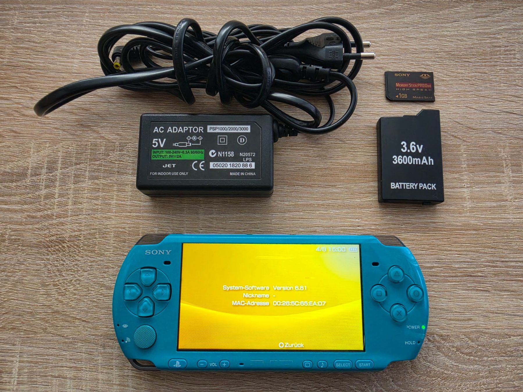 Sony Consoles: Sony PSP Playstation Portable 3000er Modell – D'occasion à Sempach par Knuckles17