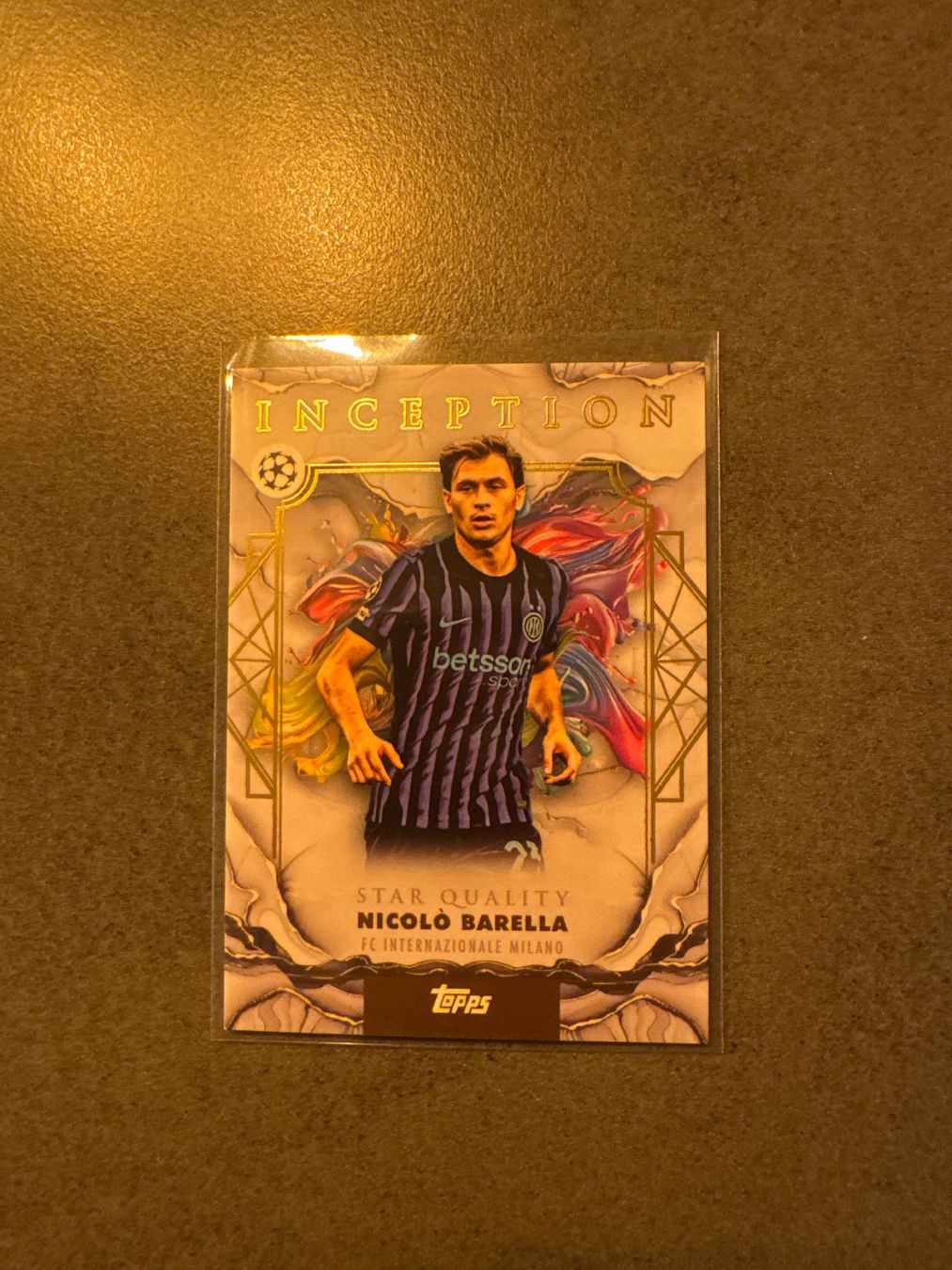 Topps Carte collezionabili: Topps Inception Nicolo Barella – Nuovo (secondo la descrizione) da Winterthur venduto da Fischinho