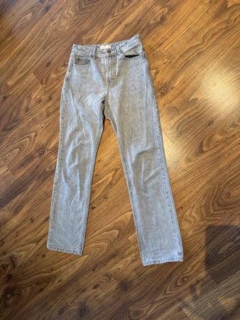 Stradivarius Jeans grau Grösse 36 guter Zustand