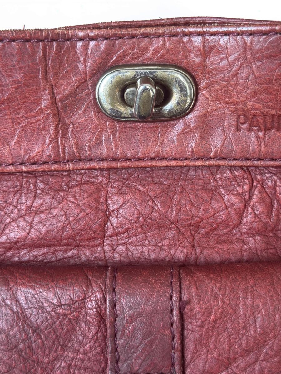 Taschen für Damen: Sac vintage en cuir Paul Marius – Gebraucht aus Vuippens von Anna_as 4