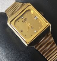 RADO Vergoldet mit Diamanten Swiss Made Elegante Damenuhr