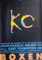 Boxplakat Claude Kuhn, Meuret-Pemberton