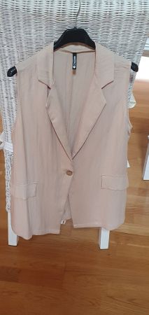 Gilet Weste hellbeige für den Sommer