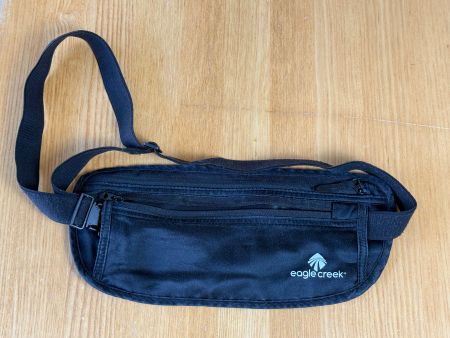Reise-Gürteltasche Schwarz Eagle Creek guter Zustand