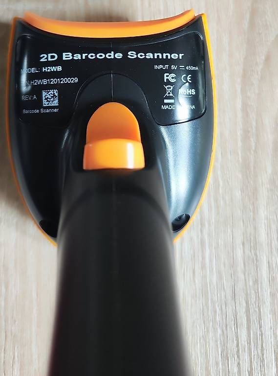 Scanner: 2D Barcode Scanner HZTZ H2WB Bluetooth/USB OVP – Usato da Rickenbach Sulz venduto da nna81 1