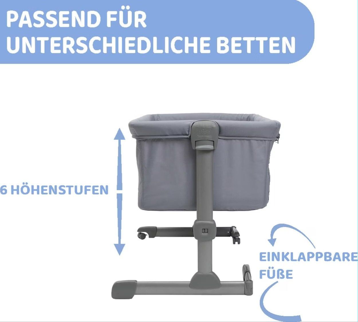 Chicco Culle: Chicco Next2Me Essential Beistellbett – Usato da Kriens venduto da Osacred 3
