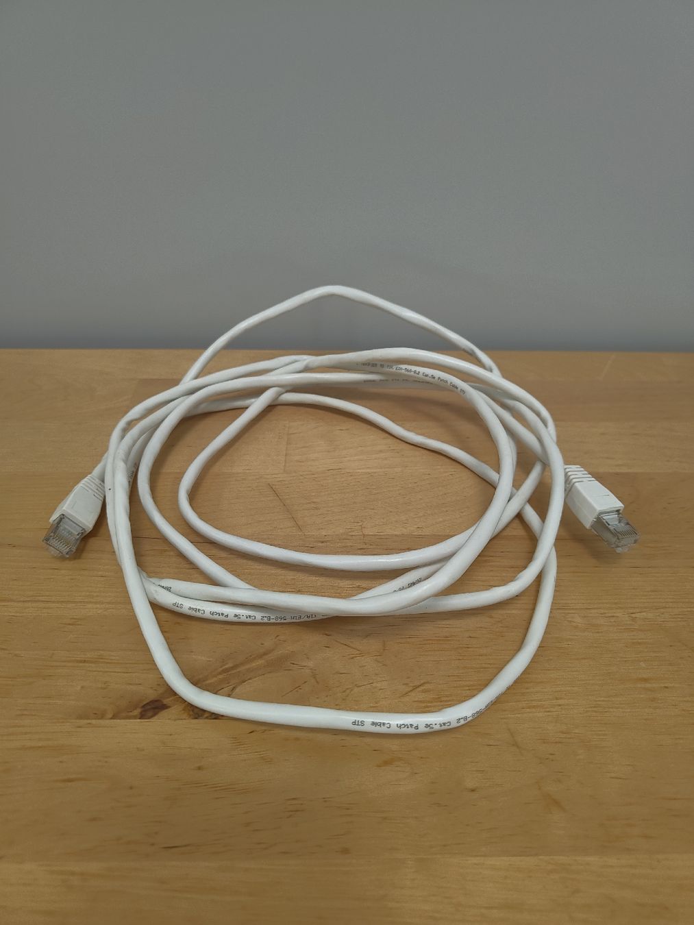 Kabel: Patchkabel, weiss, 3m, cat5e – Gebraucht aus Emmenbrücke von BlSi