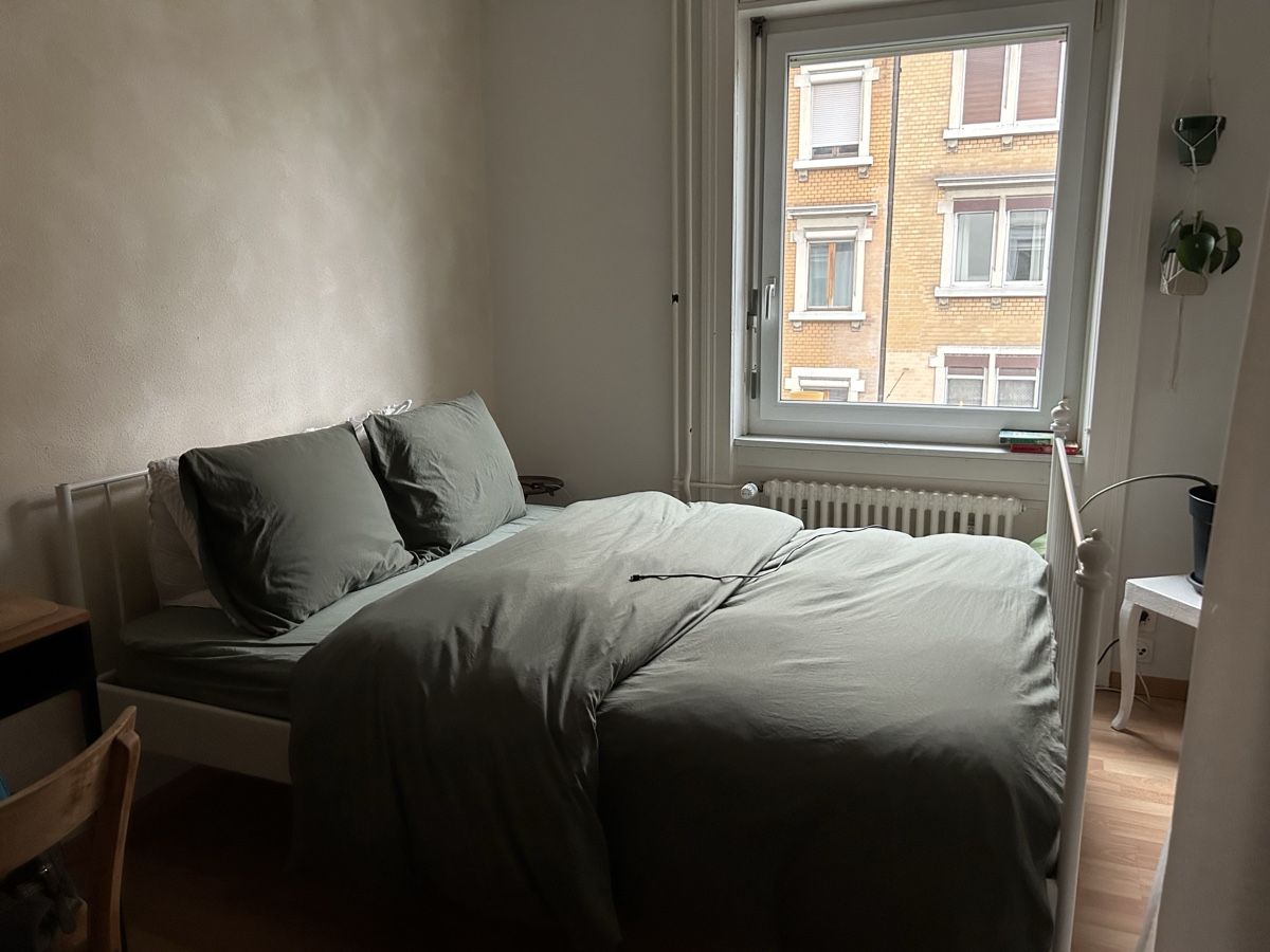 Letti: IKEA  Bed Frame with Slats, Queen Size, White – Usato da Zofingen venduto da jae_m5kz