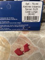 Ferrari 512S Coda Lunga Heck-Flügel 1:32 FLY (für  SlotcaR)