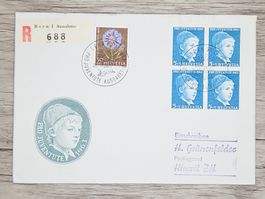 CL17 Enveloppe + Timbre Suisse 1963