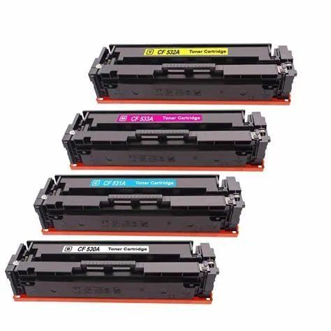Hewlett Packard Cartucce per stampanti & toner: HP DC Toner CF530A/CF531A/CF532A/ CF533A(205A) – Nuovo e nell'imballaggio originale da Rorbas venduto da Werbe-welt