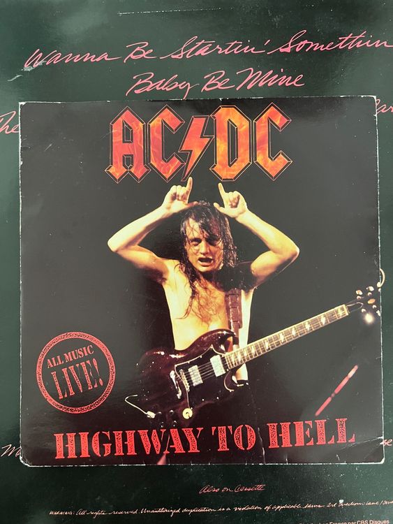 AC/DC Highway to Hell Single 7’’ (Gebraucht) in Laupersdorf für CHF 35 ...