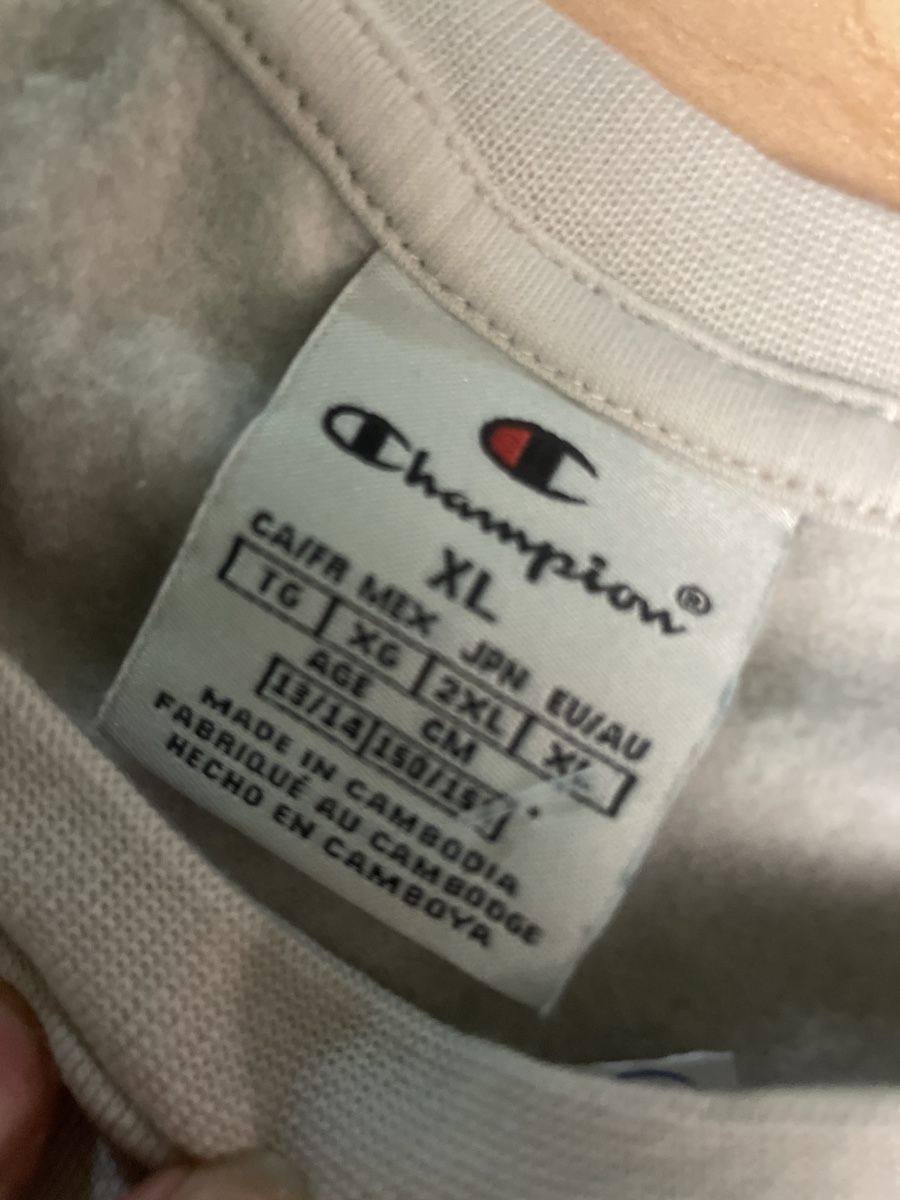 Champion Maglioni & Felpe: Neuer Champion Pullover, Beige, Gr.150/158 – Nuovo (secondo la descrizione) da Obergerlafingen venduto da cabo4 1