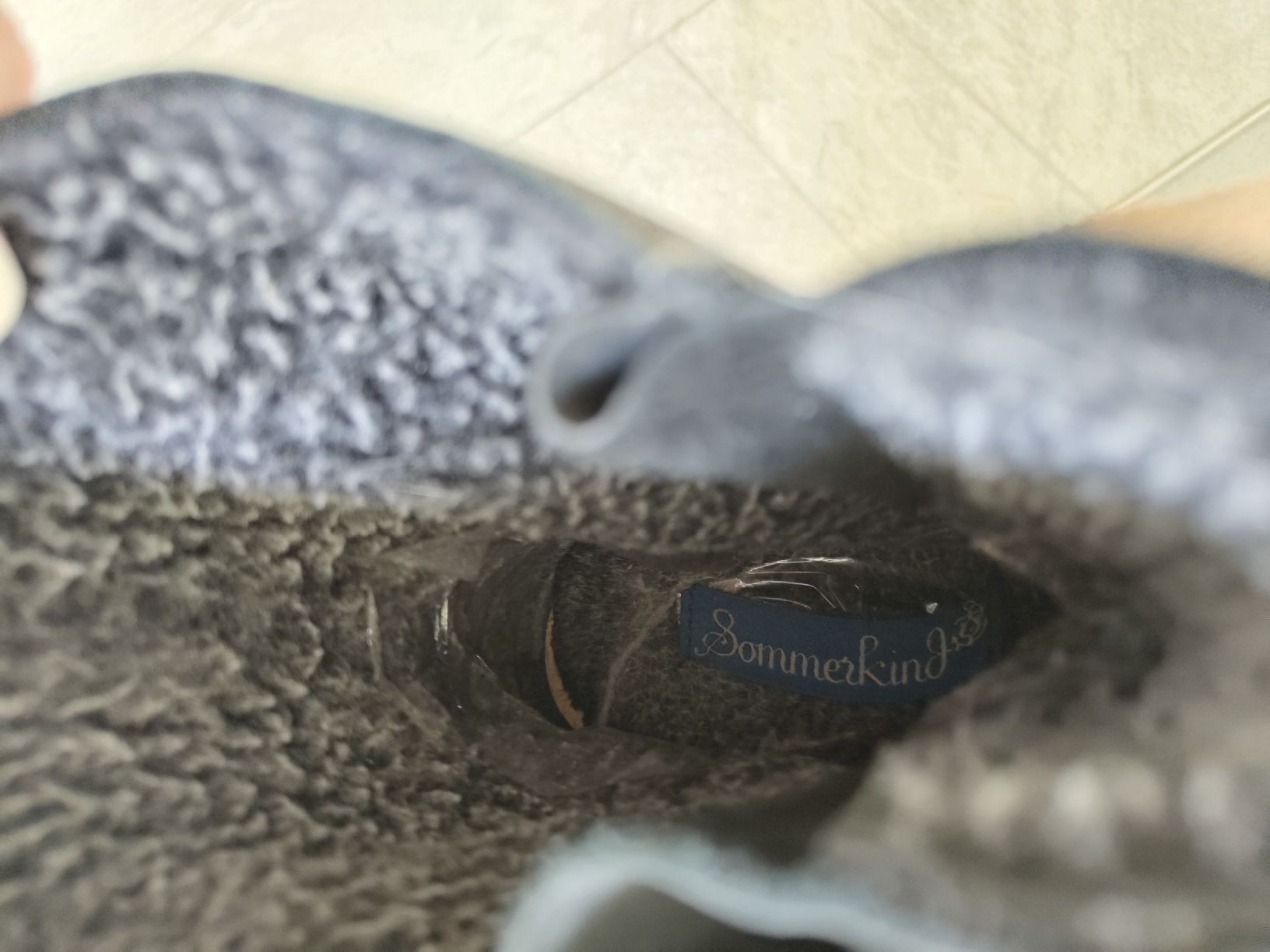 Scarpe da donna: Leder Boot von Sommerkind / Gr. 37 / dunkelblau – Usato da Steckborn venduto da Algass 4
