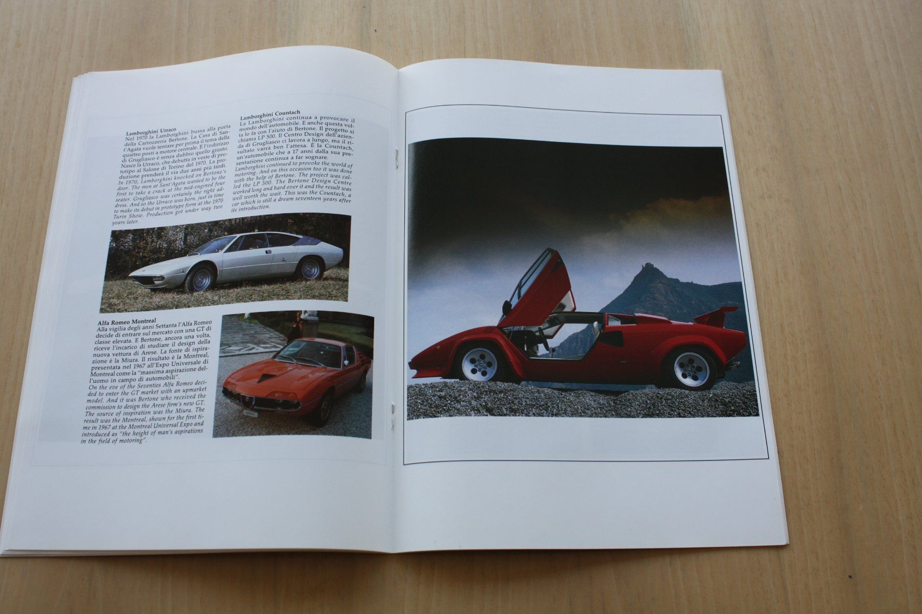 Documenti: Bertone Portfolio Countach/Miura Prospekt 1989 – Usato da Wikon venduto da erwin400 5