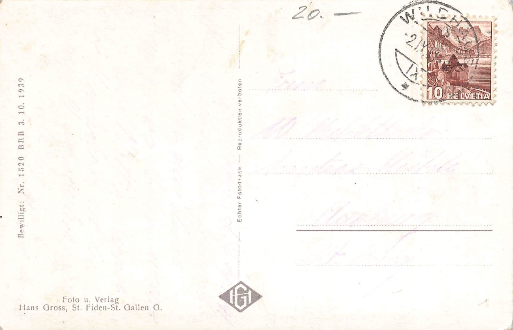 Cartes postales: Wildhaus Togg Oldtimer Postauto – D'occasion à Biasca par Blenio71 1