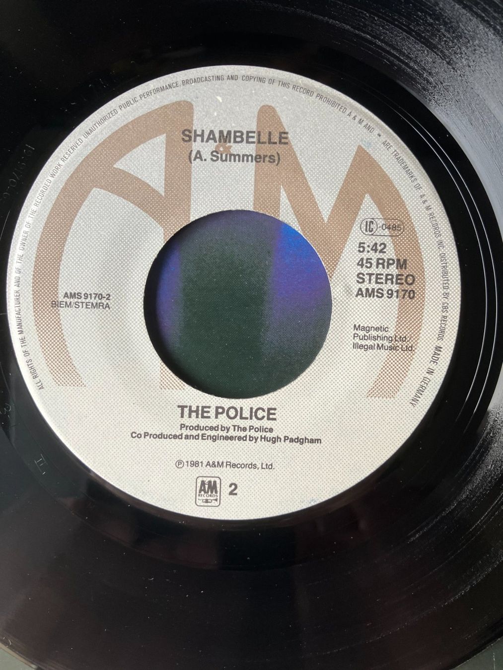 Dischi in vinile: The Police – Usato da Aarwangen venduto da Jukebox3 7