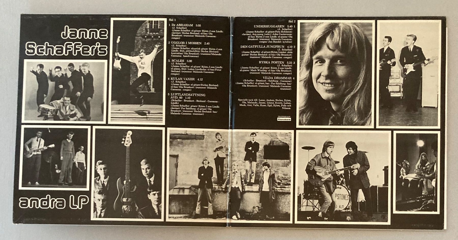 Dischi in vinile: Janne Schaffer's - andra - LP – Usato da dachsen venduto da oheio 2