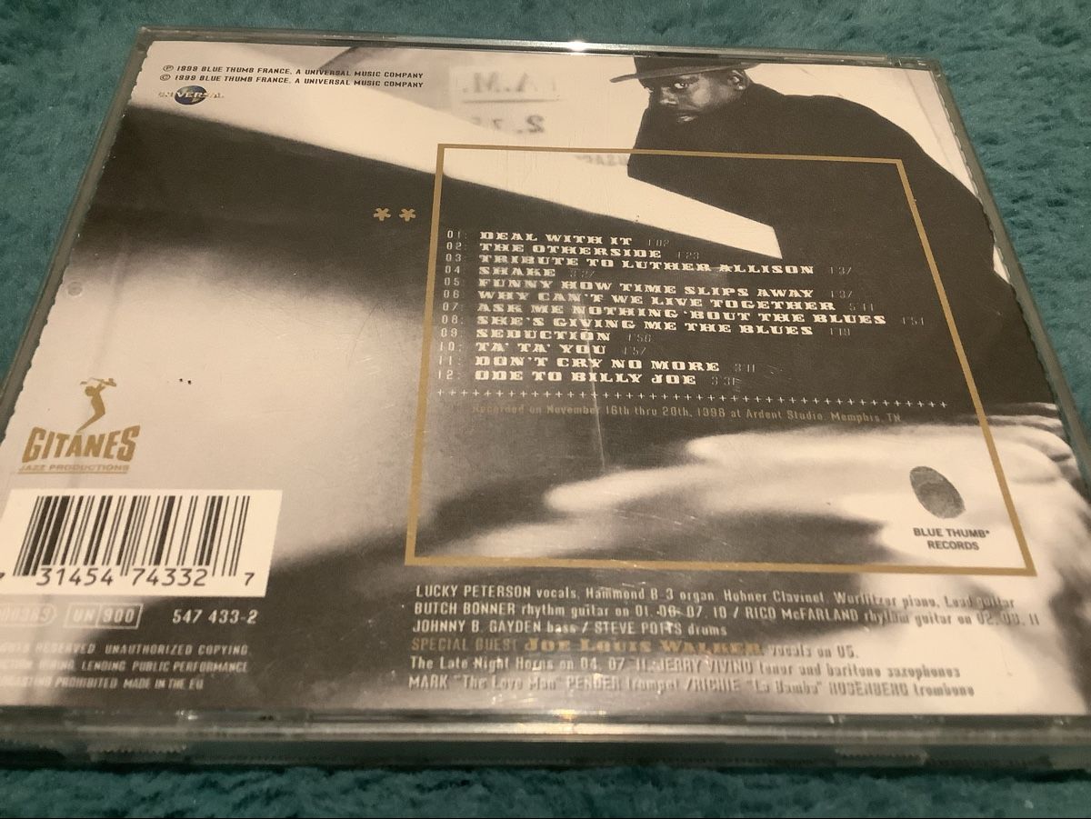 CDs: Lucky Peterson - CD - Deal With It (Gitanes) – Gebraucht aus herzogenbuchsee von HIFIANER 1