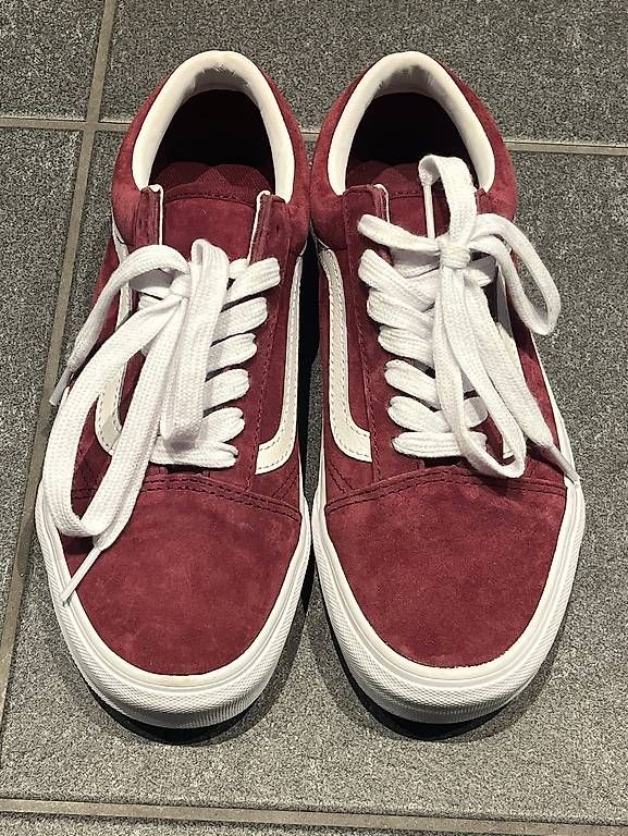 Vans Scarpe da donna: Vans Schuhe Wildleder bordeaurot – Usato da Bern venduto da lis_vb2h