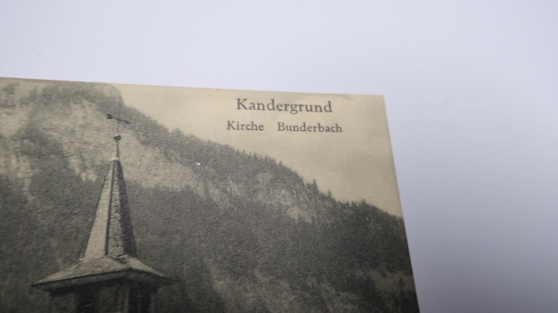 Ansichtskarten: Kandergrund Kirche Bunderbach – Gebraucht aus Cormoret von Pascalll2001 2