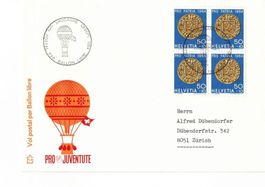 1964 Ballonbrief nach Zürich 51