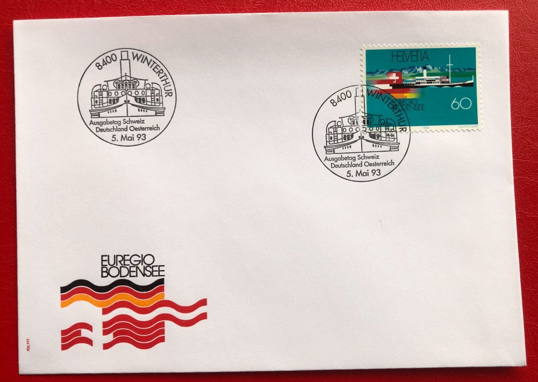 Tutti i francobolli: FDC 5.Mai.93  Winterthur – Usato da Aarau venduto da Billa007