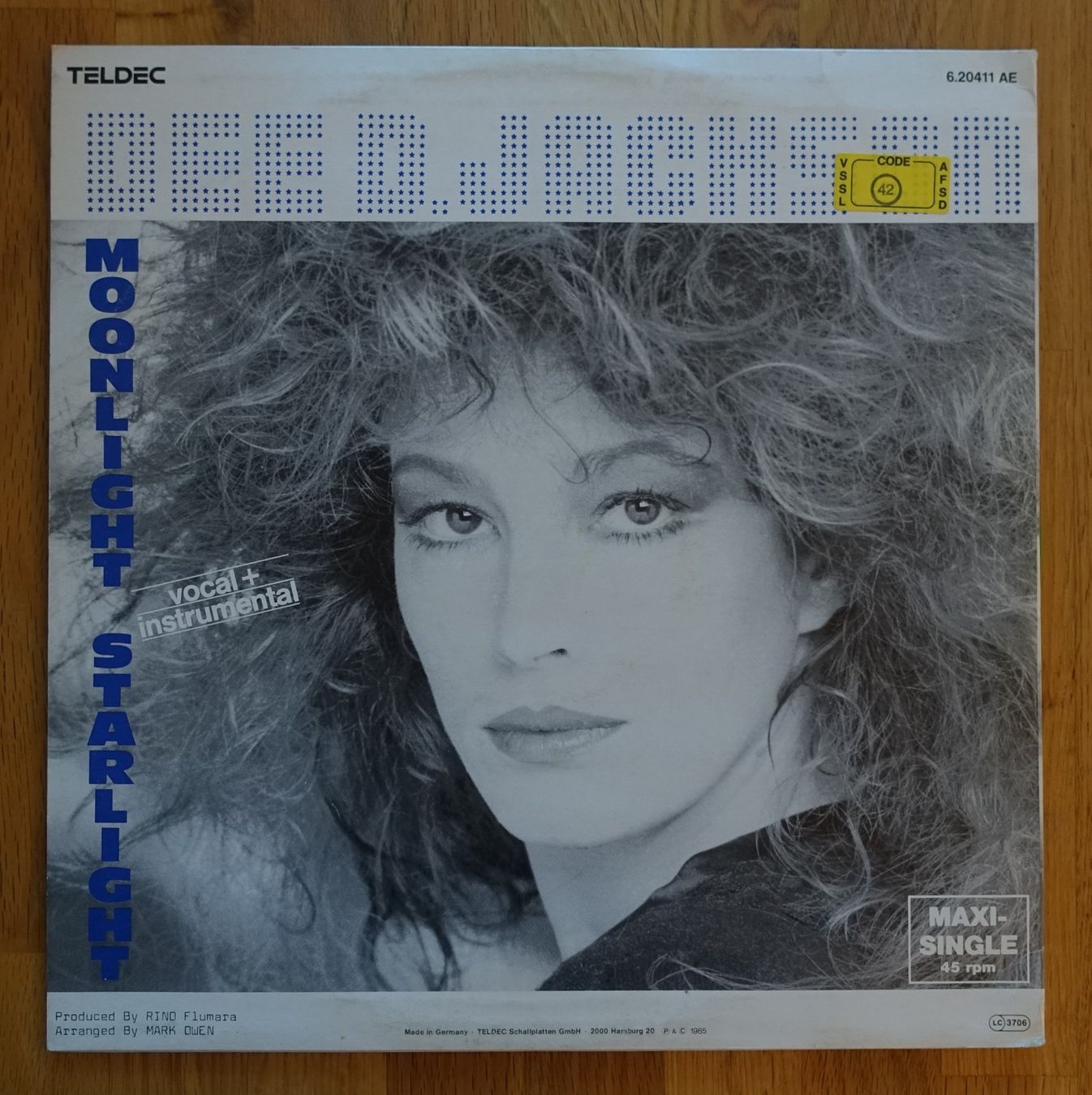 Dischi in vinile: Dee D. Jackson – Moonlight Starlight - MAXI - T – Usato da Sessa venduto da discoverymedia 1