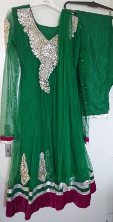 Neu !!! Indische Hochzeitkleid / Festkleid fürDamen Gr.36