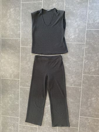 Taifun Hose und Shirt schwarz Grösse 40