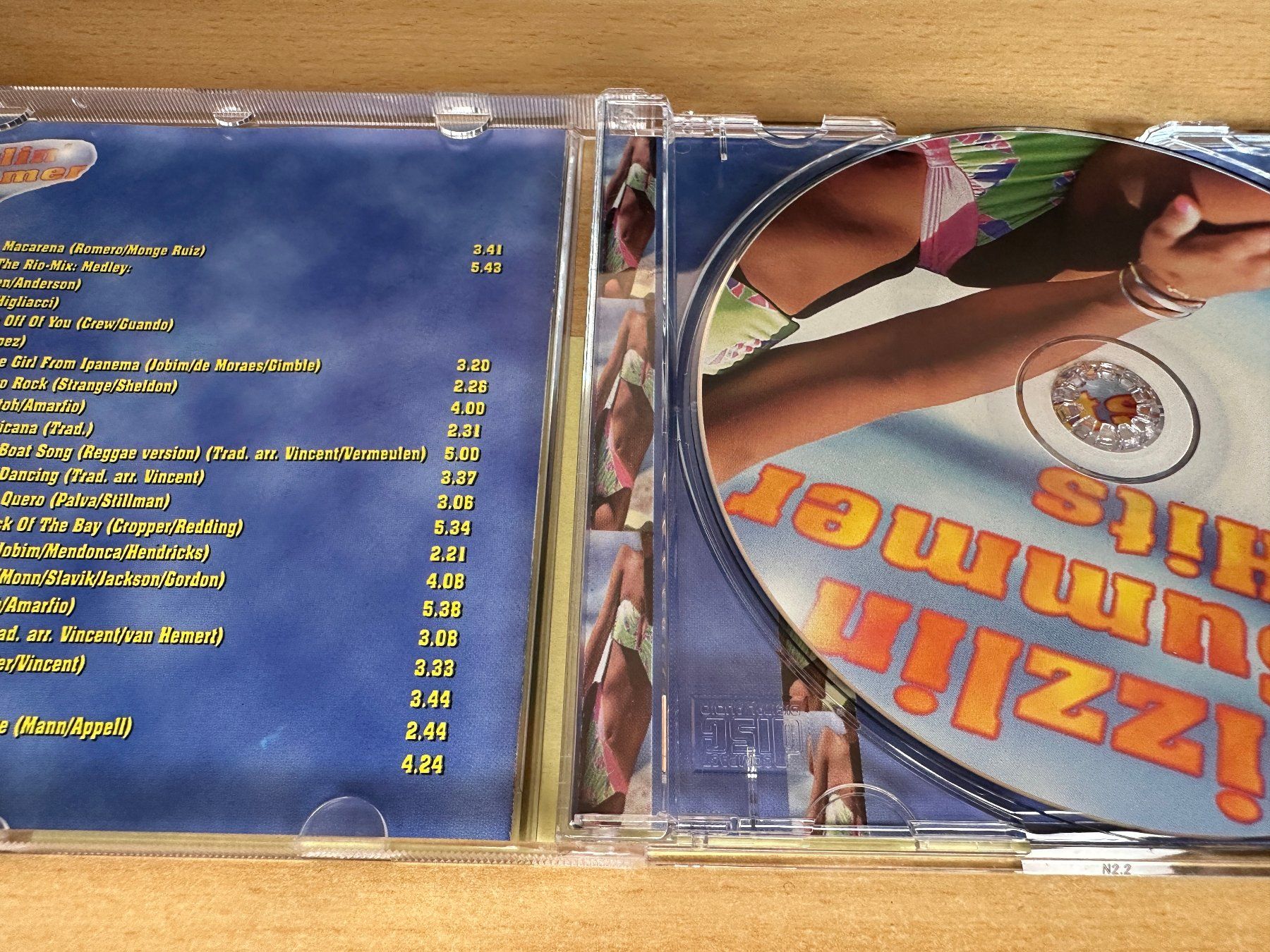 CD: Various – Sizzlin' Summer Hits – Usato da Rikon im Tösstal venduto da Alpenmutz 2