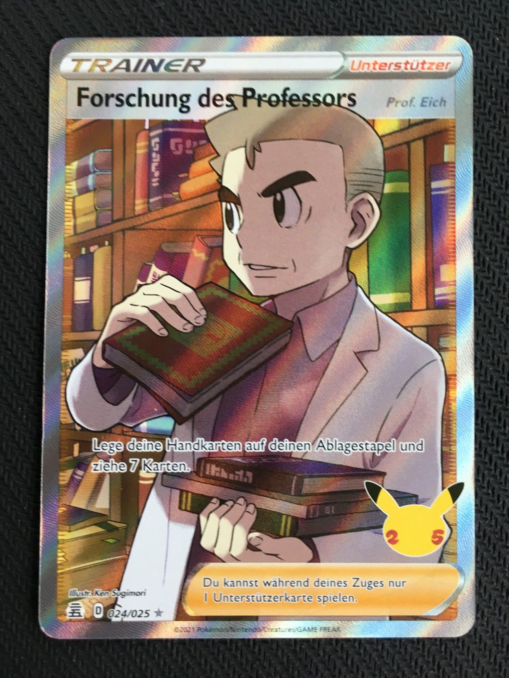 Pokémon Carte collezionabili: Celebrations - Forschung des Professors - CEL 024 - DE – Nuovo (secondo la descrizione) da St.Gallen venduto da Punktchen01